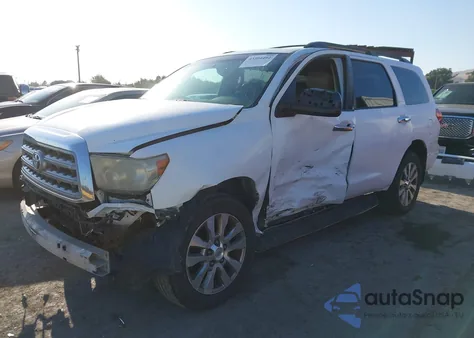 2008 Toyota Sequoia Limited 5.7L V8 из США, поврежденный, VIN 5TDBY68AX8S002896